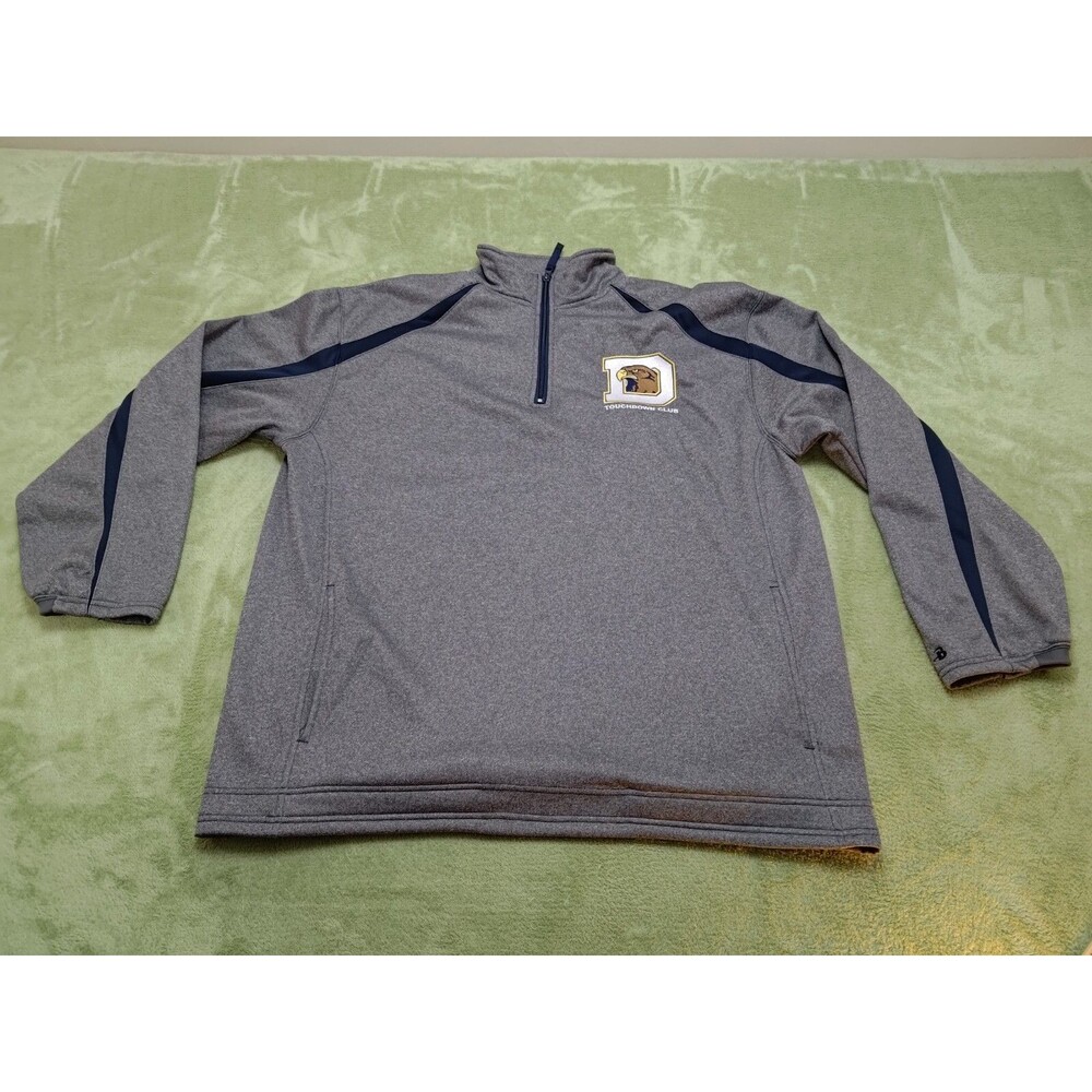 Badger Sport Ultimate Soft lock Mens XL Blue/ Gray  Logo FootBall